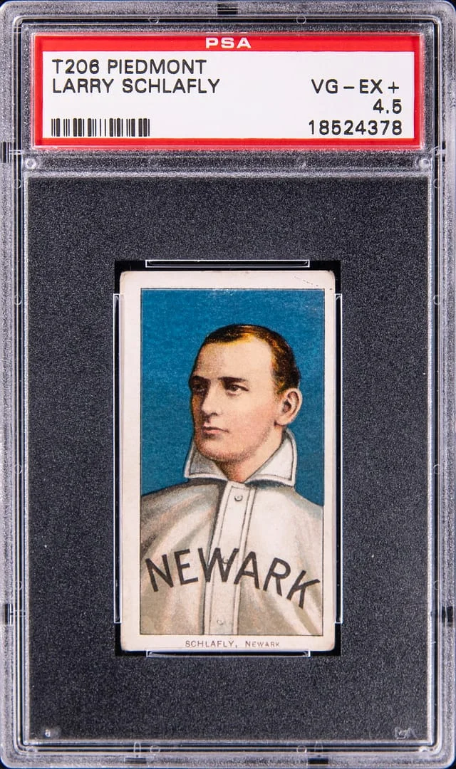 1909-11 T206 Larry Schlafly - Piedmont White Border #no-number card image