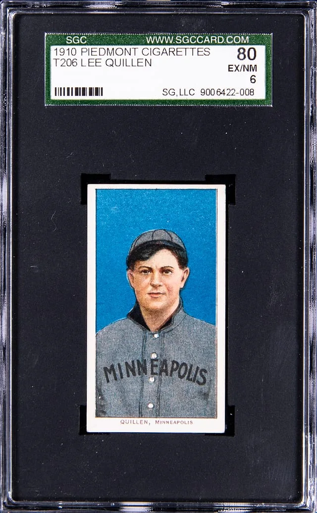 1909-11 T206 Lee Quillen White Border #no-number card image
