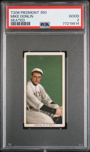 1909-11 T206 Mike Donlin Piedmont #350 card image