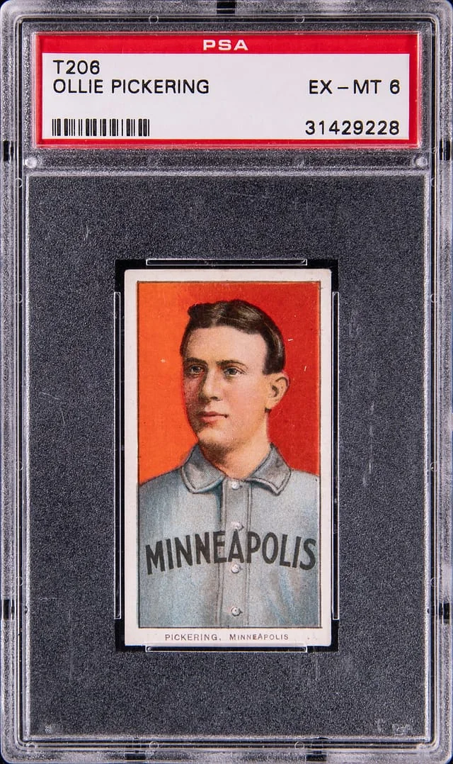 1909-11 T206 Ollie Pickering White Border #no-number card image