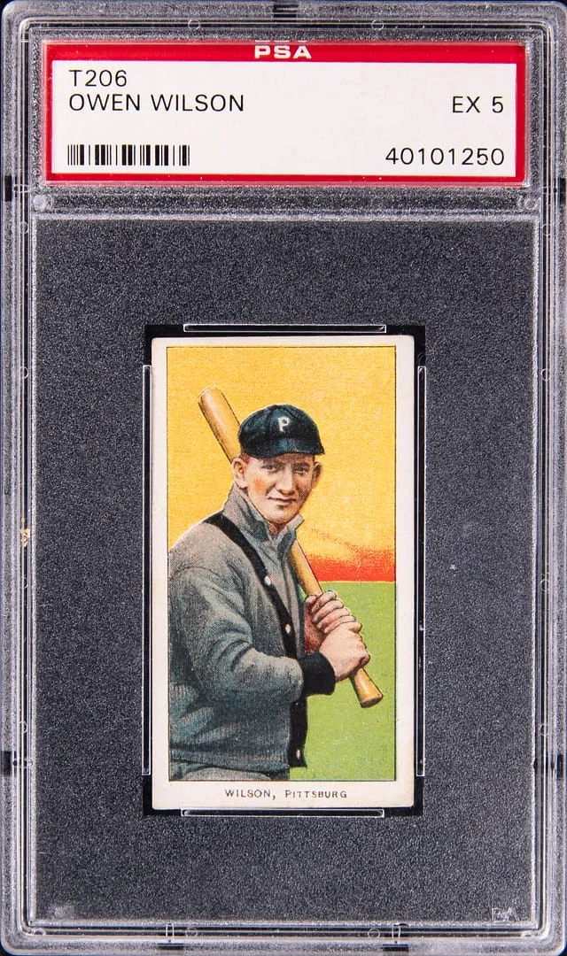 1909-11 T206 Owen Wilson - Piedmont White Border #no-number card image