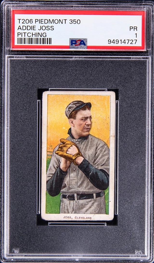 1909-11 T206 Piedmont White Border Addie Joss #no-number card image