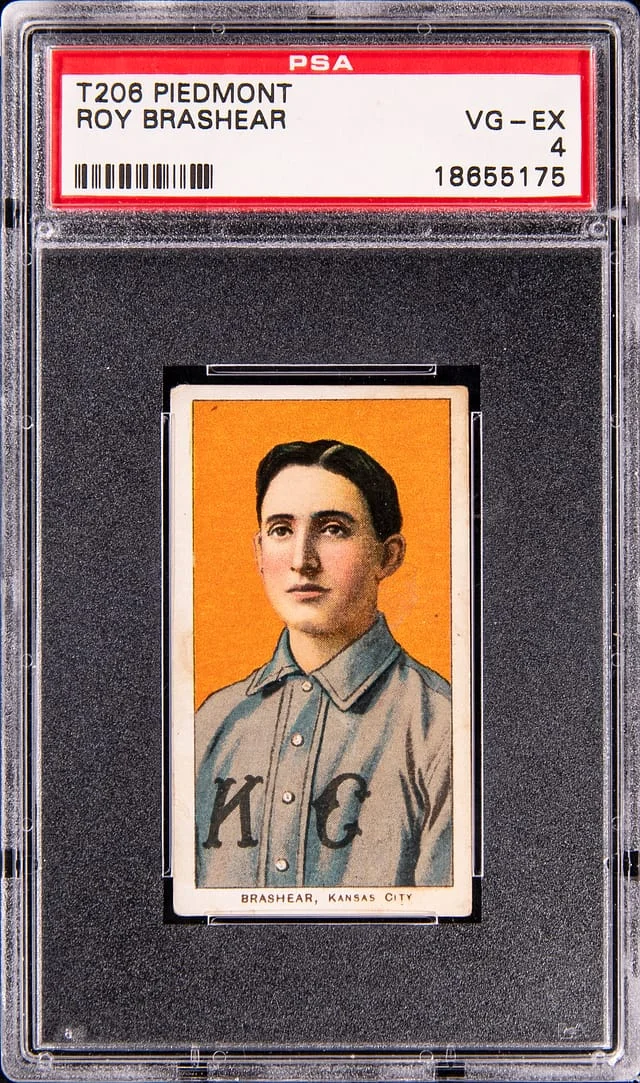 1909-11 T206 Roy Brashear - Piedmont White Border #no-number card image