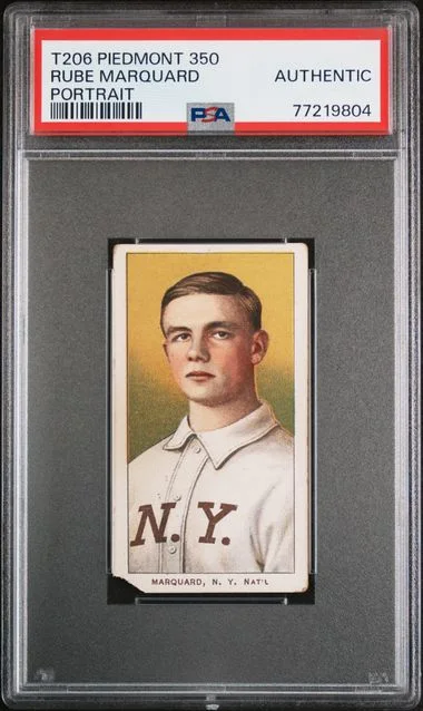 1909-11 T206 Rube Marquard Piedmont #350 card image