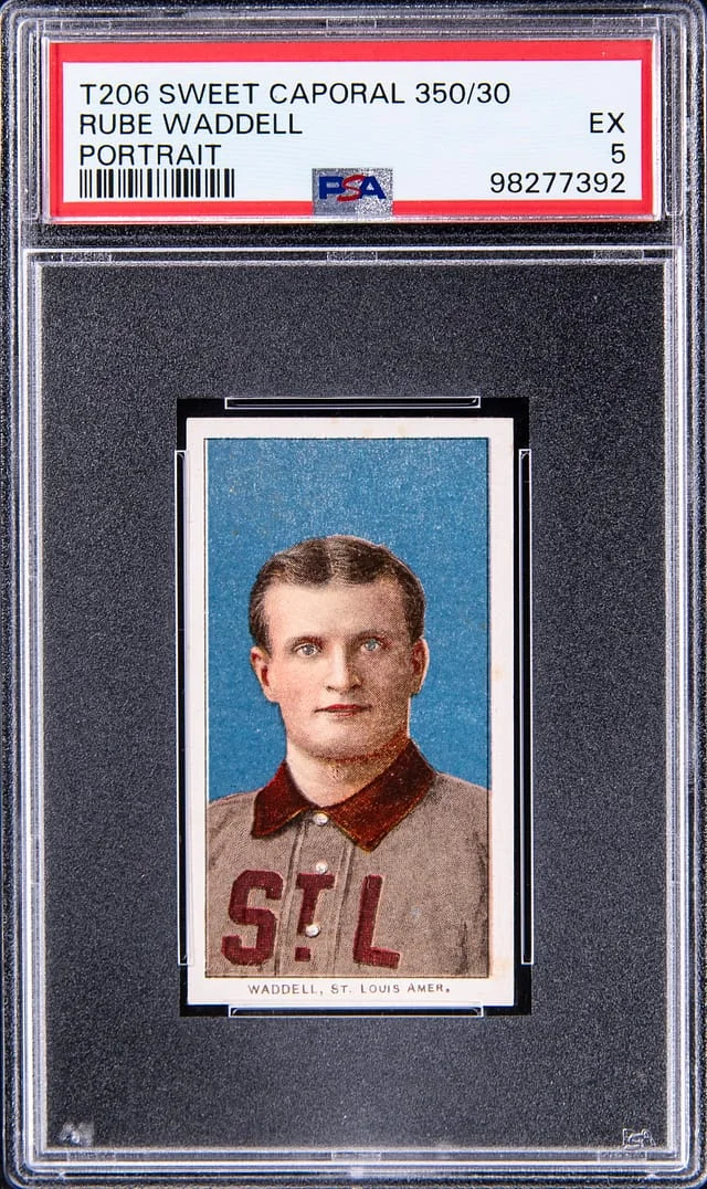 1909-11 T206 Rube Waddell White Border #no-number card image