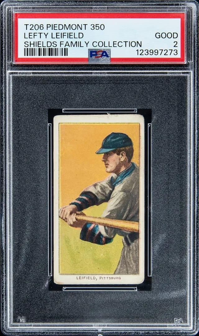 1909-11 T206 Shields Family Collection White Border Oscar Stanage - Piedmont #350 card image