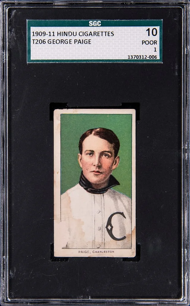 1909-11 T206 Southern League Ed Foster Hindu White Border #no-number card image