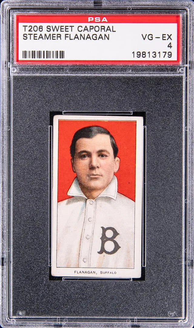 1909-11 T206 Steamer Flanagan - Sweet Caporal White Border #no-number card image