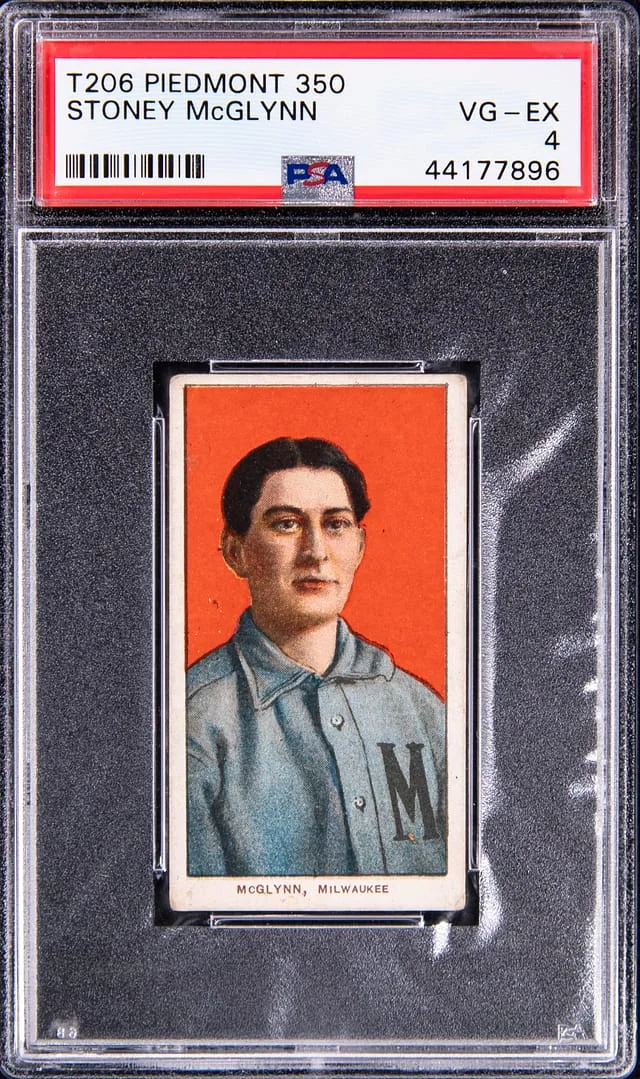 1909-11 T206 Stoney McGlynn White Border #no-number card image