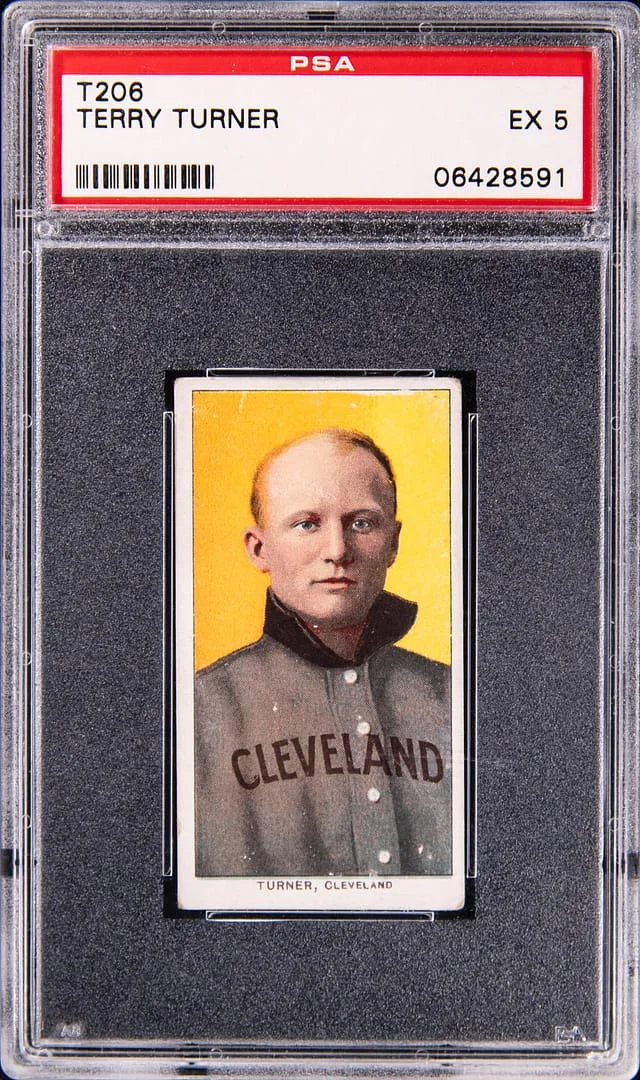 1909-11 T206 Terry Turner - Piedmont White Border #no-number card image