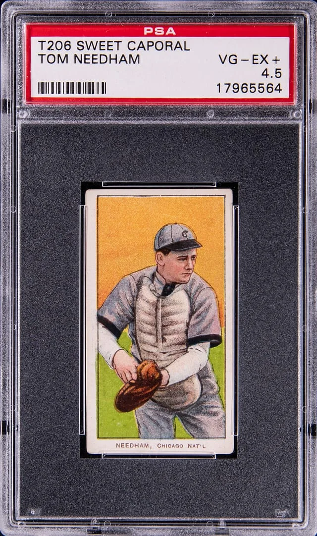 1909-11 T206 Tom Needham White Border #no-number card image