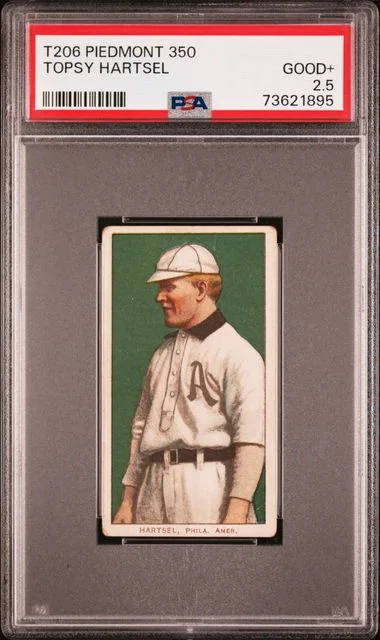 1909-11 T206 Topsy Hartsel White Border #no-number card image