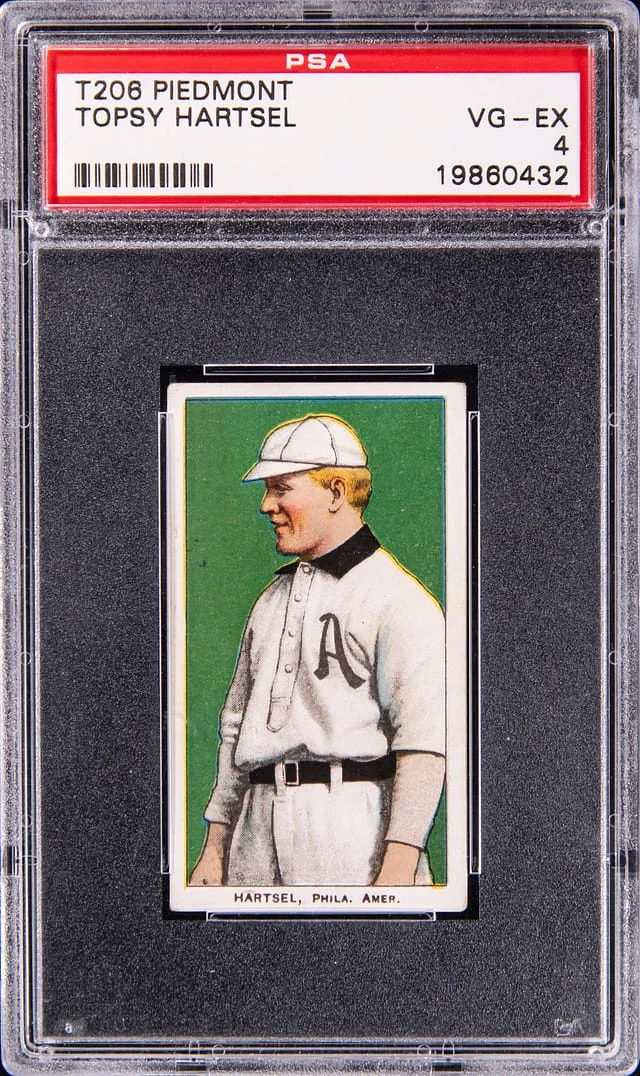 1909-11 T206 Topsy Hartsel - Piedmont White Border #no-number card image