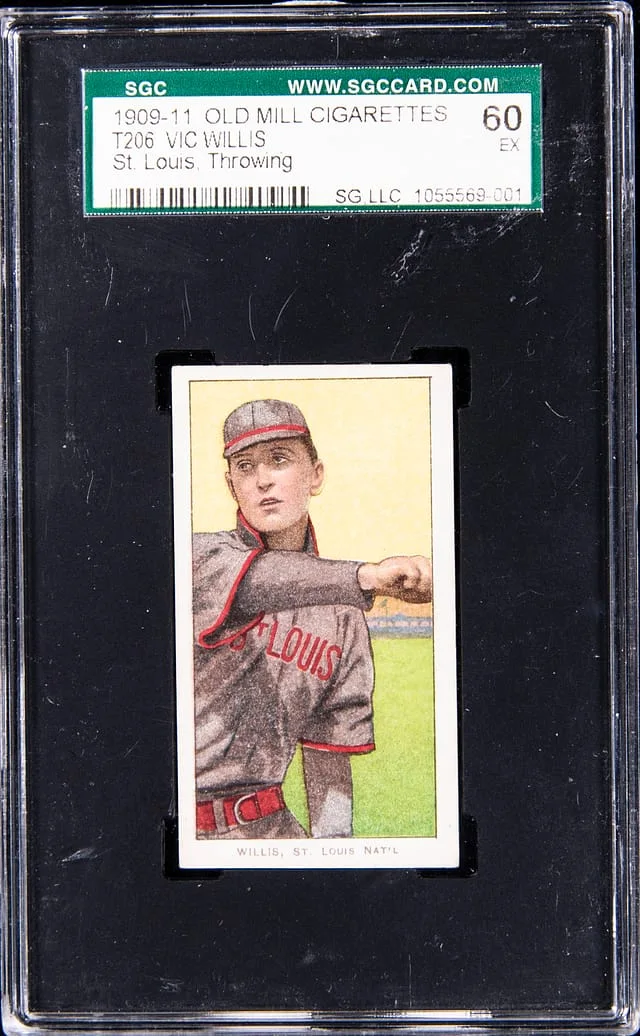 1909-11 T206 Vic Willis White Border #no-number card image