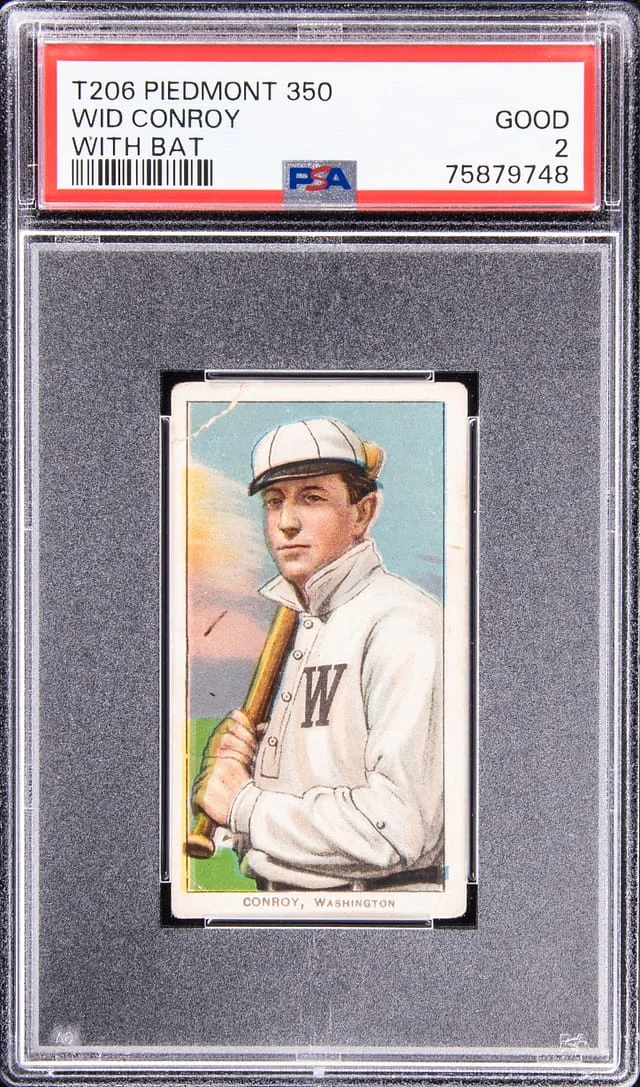 1909-11 T206 Wid Conroy White Border #no-number card image