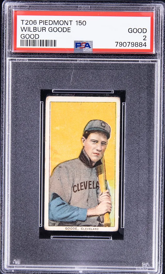 1909-11 T206 Wilbur Goode (Good) White Border #no-number card image
