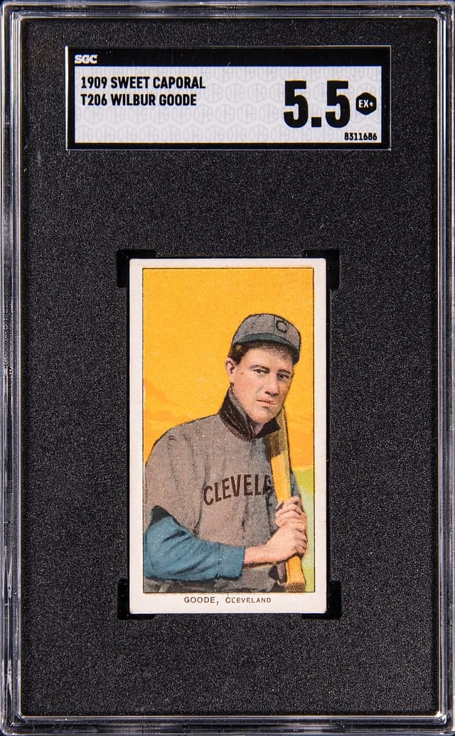 1909-11 T206 Wilbur Goode - Sweet Caporal White Border #no-number card image