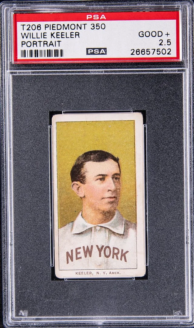 1909-11 T206 Willie Keeler White Border #no-number card image