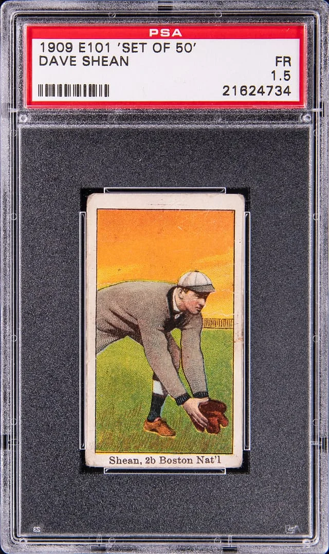 1909 E101 'Set of 50' Dave Shean #NNO card image