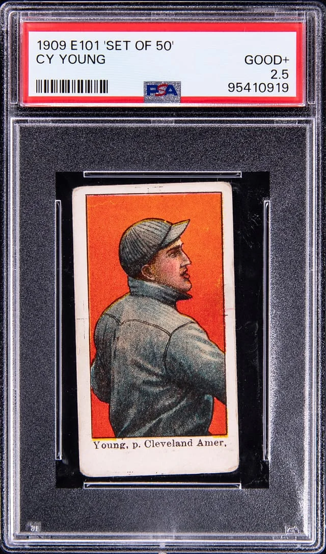 1909 E101 Set of Cy Young #50 card image