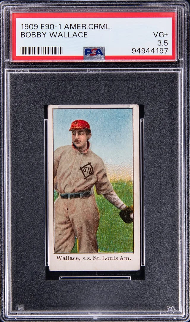 1909 E90-1 American Caramel Bobby Wallace #no-number card image