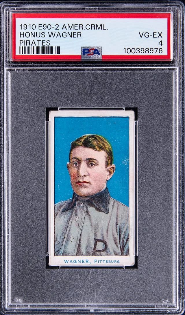 1910 E90-2 American Caramel Honus Wagner, Pirates #no-number card image