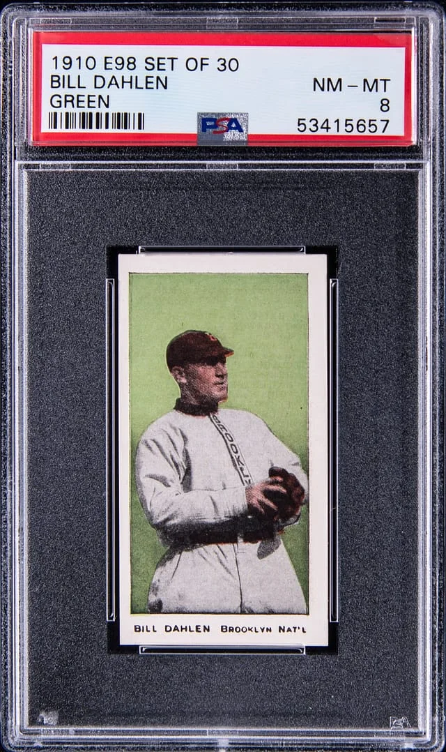 1910 E98 Set of Bill Dahlen #30 card image