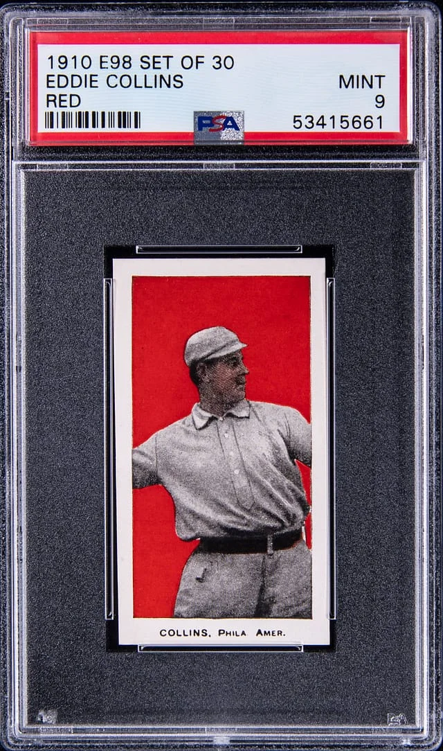 1910 E98 Set of Eddie Collins #30 card image