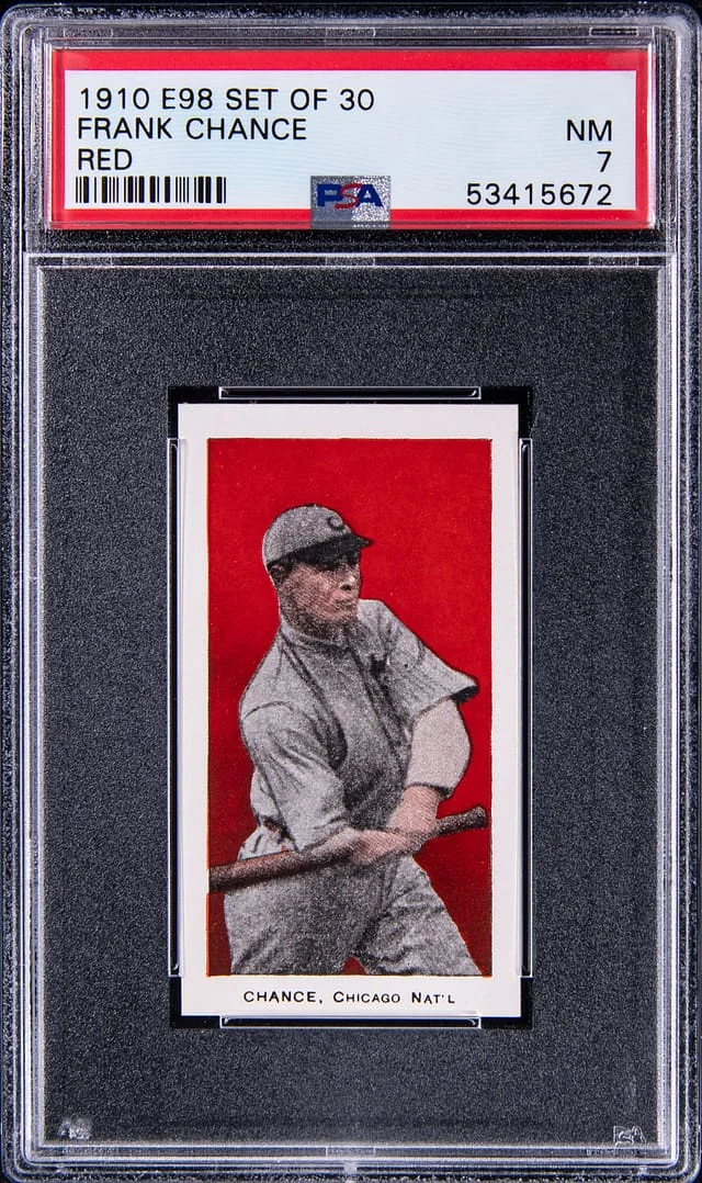 1910 E98 Set of Frank Chance #30 card image