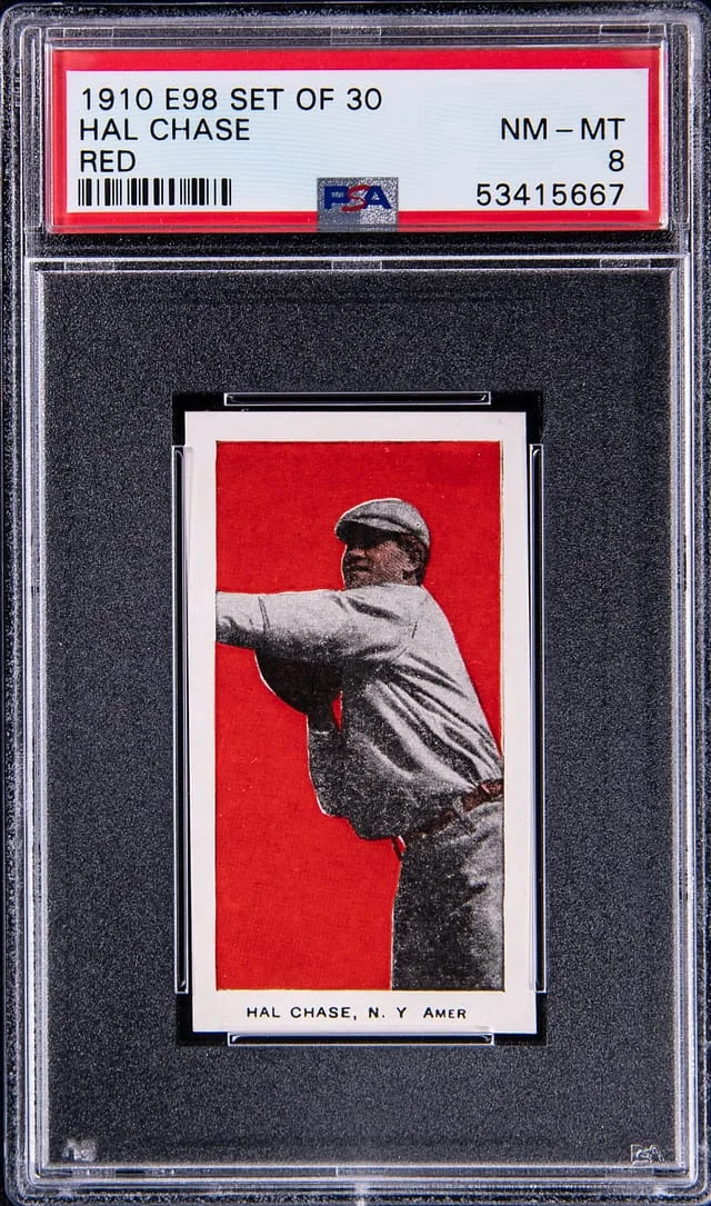 1910 E98 Set of Hal Chase #30 card image