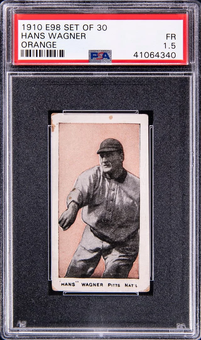 1910 E98 Set of Hans (Honus) Wagner #30 card image