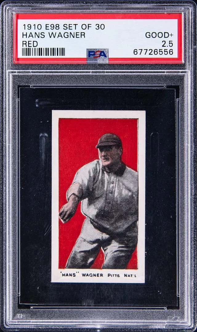 1910 E98 Set of Hans Wagner #30 card image