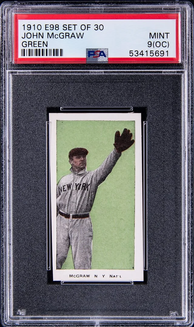 1910 E98 Set of John McGraw #30 card image