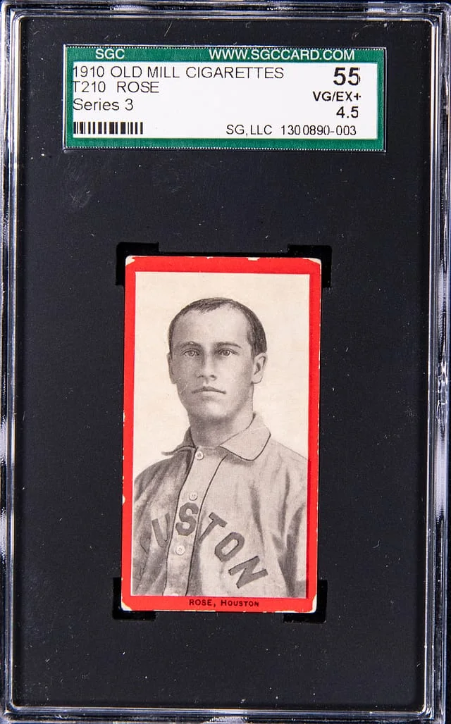 1910 Old Mill Cigarettes Series Chuck Rose #3 card image