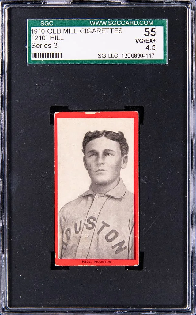 1910 Old Mill Cigarettes Series Hunter Hill #3 card image