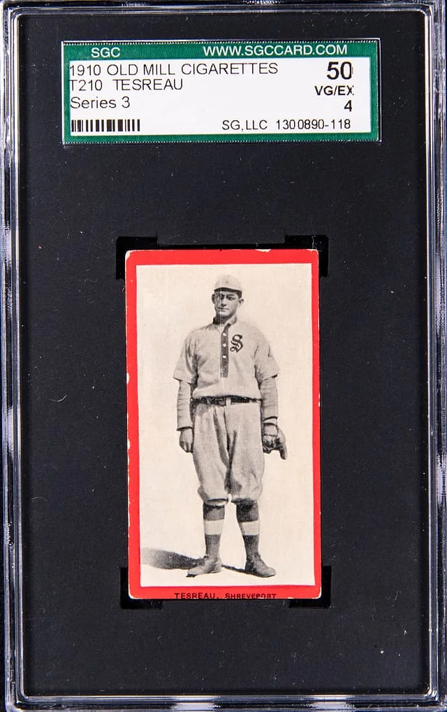 1910 Old Mill Cigarettes Series Jeff Tesreau #3 card image