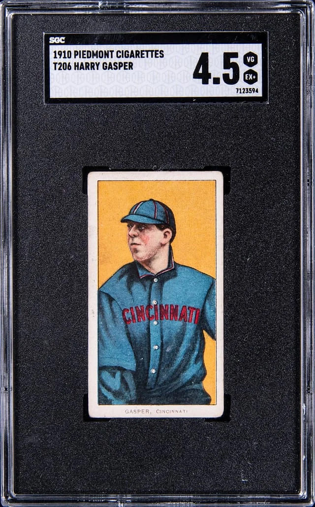 1910 Piedmont Cigarettets Harry Gasper #T206 card image