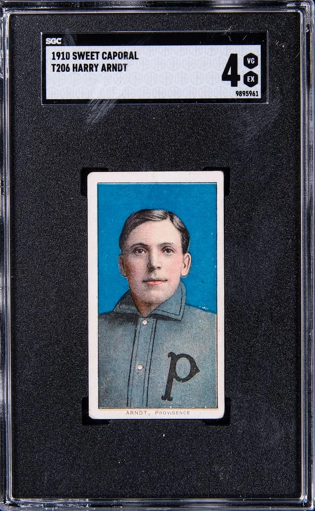 1910 Sweet Caporal Harry Arndt #T206 card image
