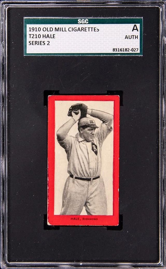 1910 T210 Old Mill Cigarettes Series 2 Hale #NNO card image