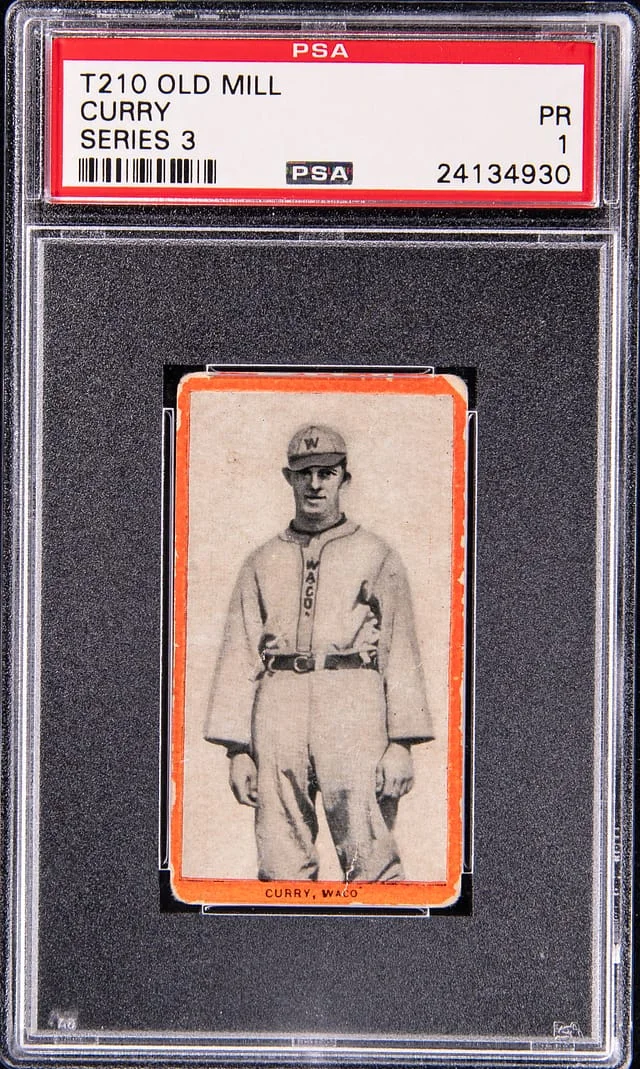1910 T210 Old Mill Series 3 Curry #NNO card image