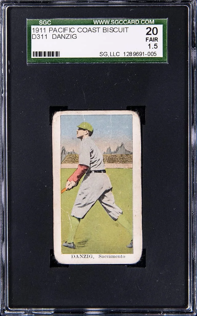 1911 D311 Pacific Coast Biscuit Danzig #NNO card image