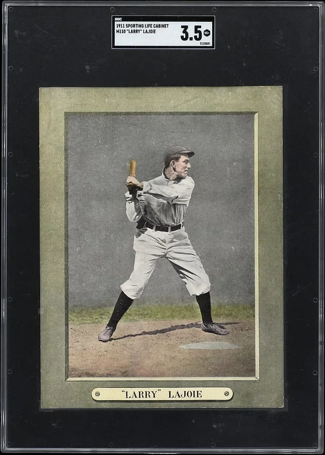 1911 Sporting Life Cabinet Larry Lajoie #M110 card image