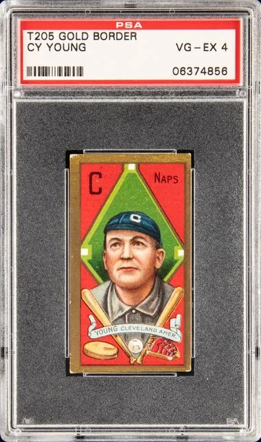 1911 T205 Cy Young Gold Border #no-number card image