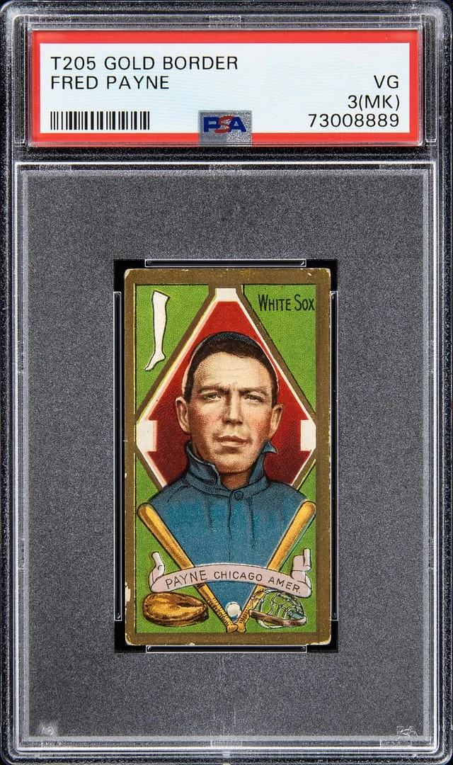 1911 T205 Fred Payne Gold Border #no-number card image