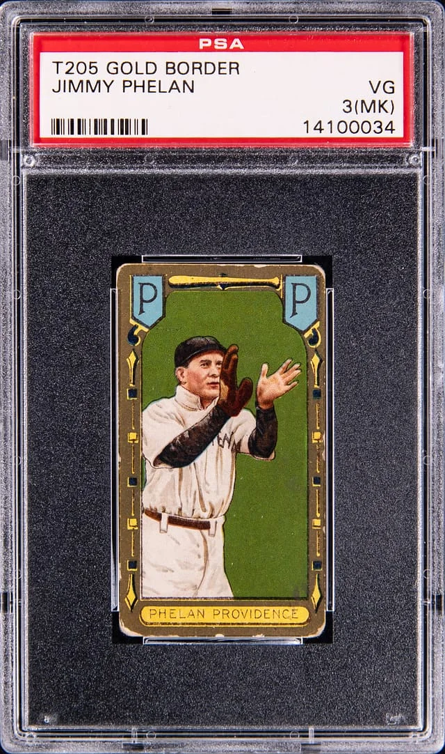 1911 T205 Jimmy Phelan Gold Border #NNO card image