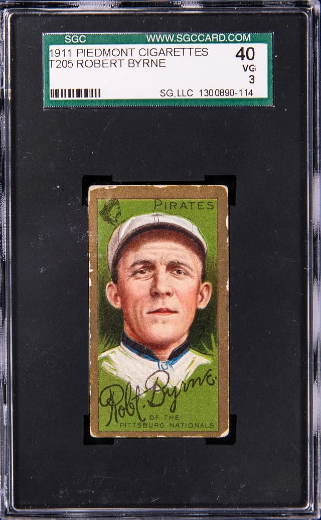 1911 T205 Robert Byrne Gold Border #no-number card image