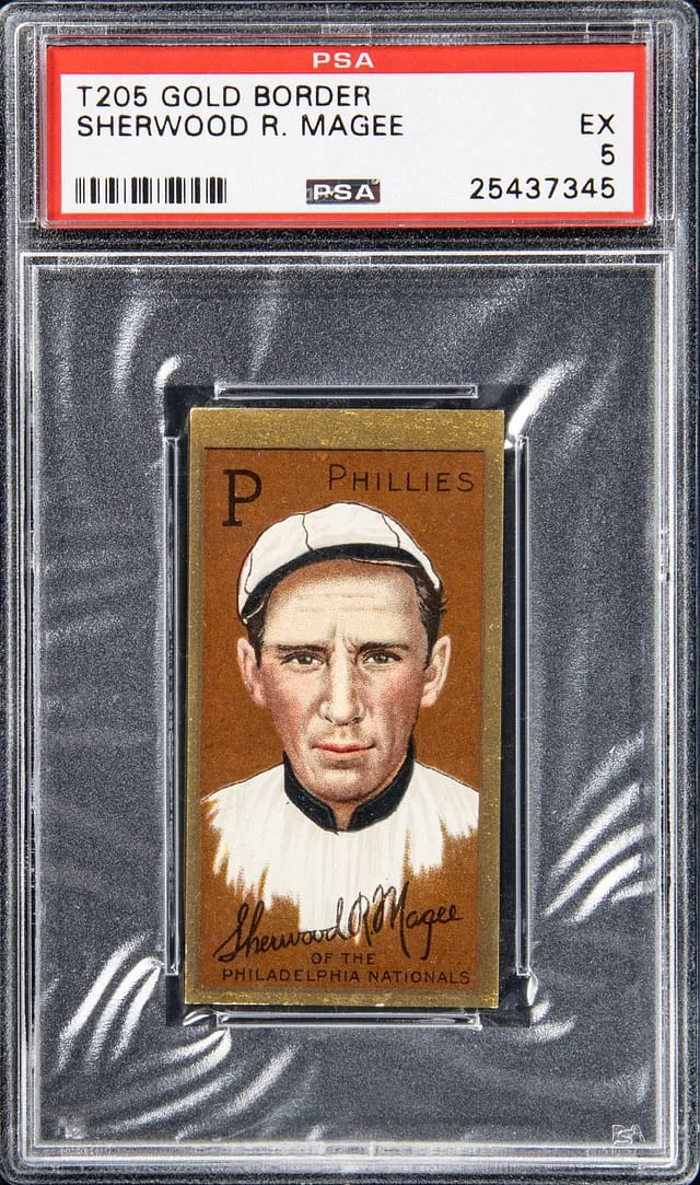 1911 T205 Sherwood R. Magee Gold Border #no-number card image