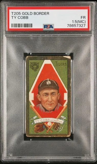 1911 T205 Ty Cobb Gold Border #no-number card image