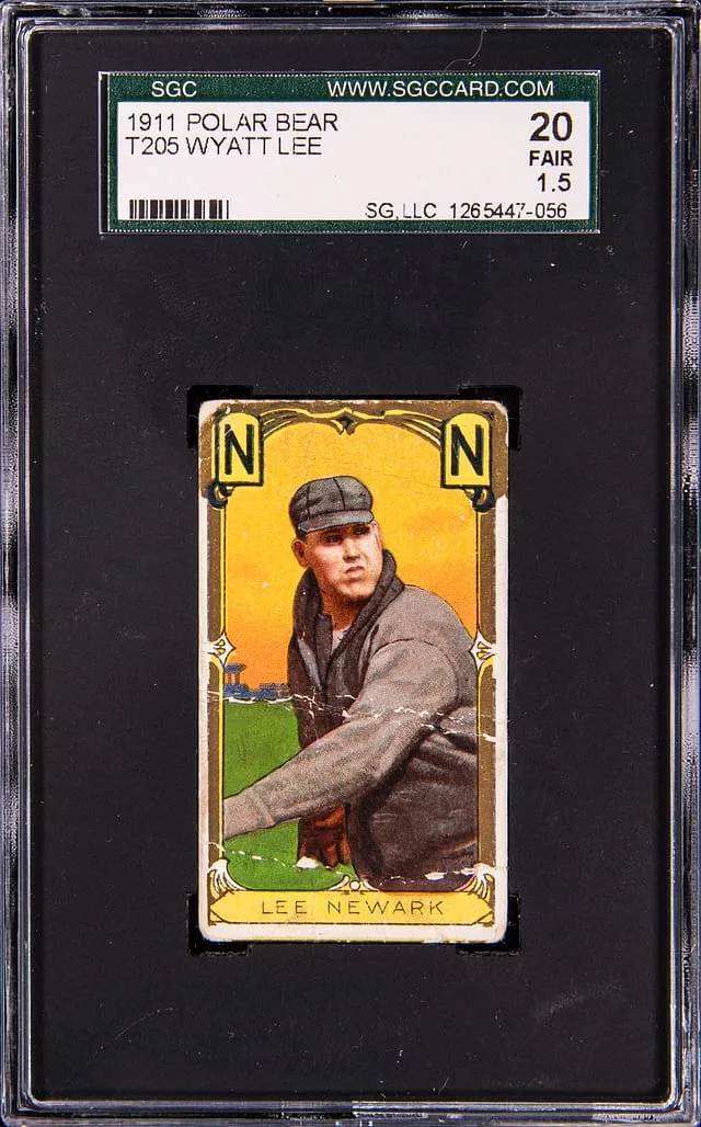 1911 T205 Wyatt Lee Polar Bear #NNO card image