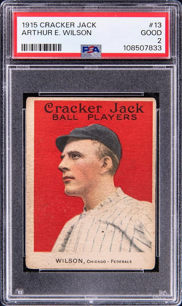 1915 Cracker Jack Art Wilson - Federal League Player #13 card image